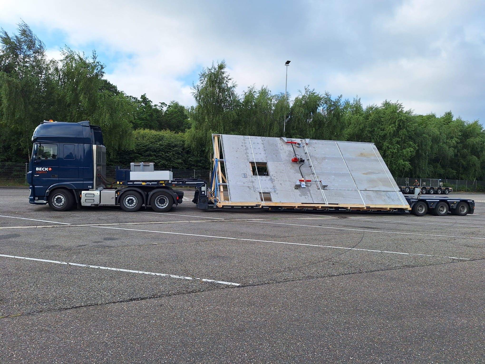 Beck Logistics oversized Greven 